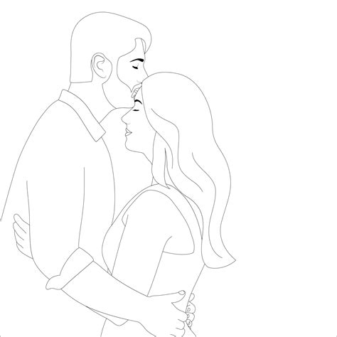 Share More Than 77 Forehead Kiss Couple Sketches Super Hot In Eteachers