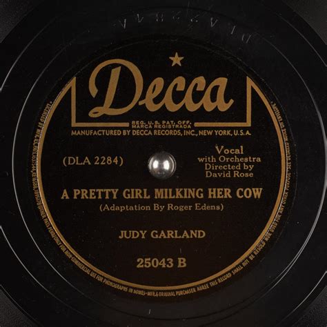 a trip down memory lane history of a song a pretty girl milking her cow