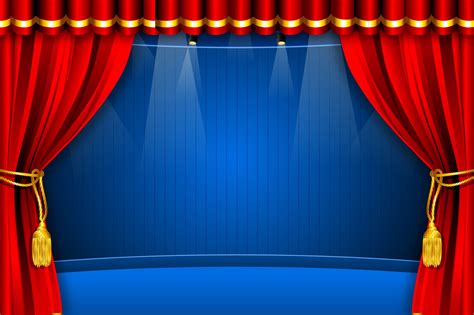 Download Stage Curtain In Curtains Vector Studio By Justinwilliams
