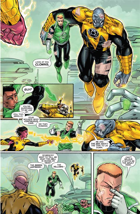 Guy Gardner And Arkillo As Their Corps Enforcers Comicnewbies