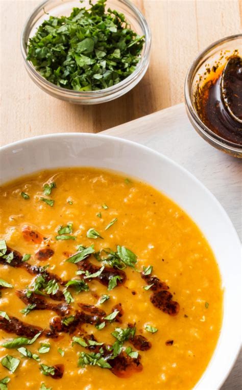 Red Lentil Soup With North African Spices Red Lentils Have Had Their