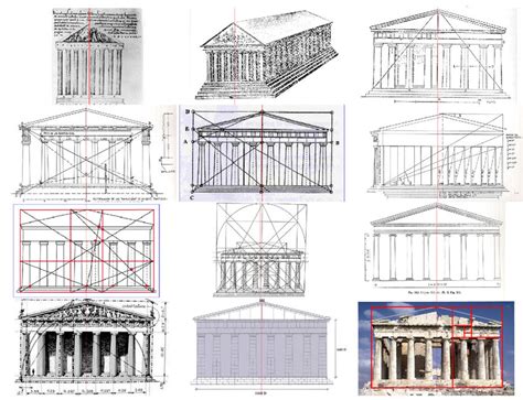 Is The Parthenon In Golden Ratio Researchgate