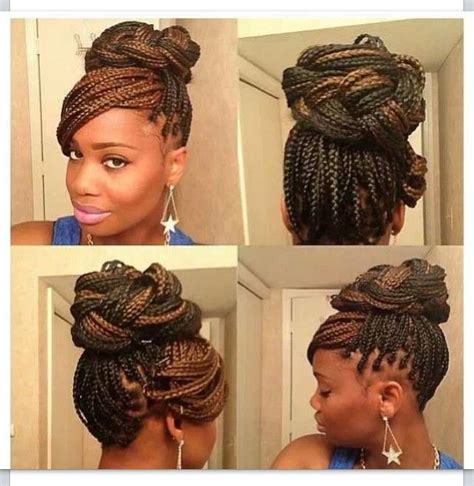 pin by thembeka mqadi on natural hair styles braided hairstyles updo box braids styling box