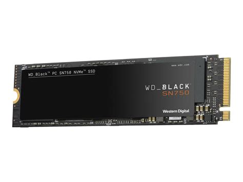 Wd supports the black sn850 with wd dashboard, the company's ssd toolbox that includes analysis tools, a firmware updater, and rgb lighting control on the one they releasing has rgb though. WD Black SN750 NVMe SSD WDS500G3X0C Solid-State-Disk 500 ...