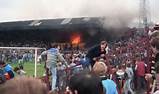 Images of Bradford Football Stadium Fire