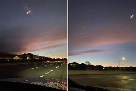 Ufo Sighting In La Wild Pics Have Flying Saucer Fans Convinced The