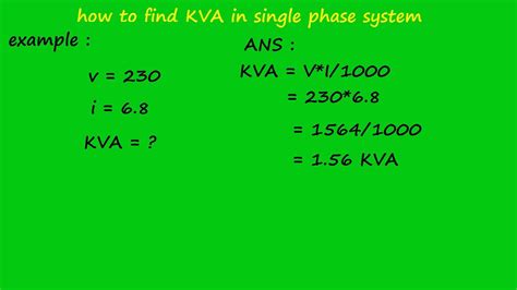 In many cases, it's useful to convert kva to amps. different between single phase kva and 3 phase kva - YouTube