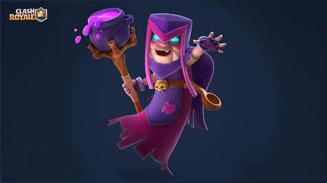 Mother Witch Clash Royale On Behance