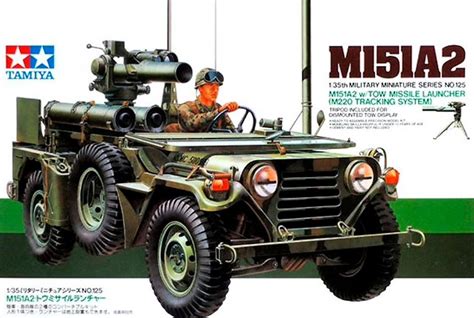 Tamiya 135 Us M151a2 W Tow Missile Launcher M220 Tracking System