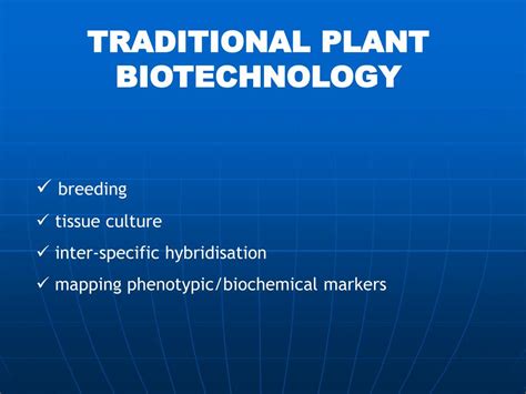 Ppt Plant Biotechnology Powerpoint Presentation Free Download Id