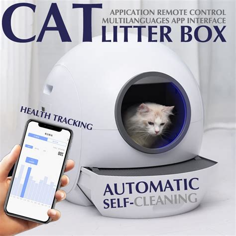 Els Pet Self Cleaning Cat Toilet Automatic App The Meow Pet Shop
