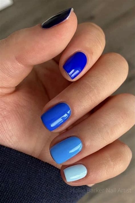20 Neon Nails To Inspire Your Next Manicure Blue Shellac Nails