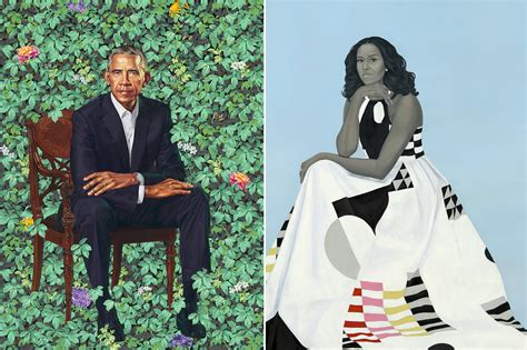 Barack And Michelle Obamas Official Portraits Unveiled