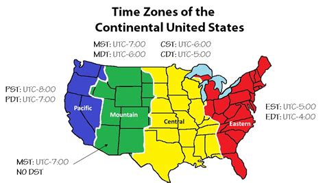 Time Zones Time Zones All Existing Time Zones For Every Country Or