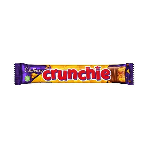 cadbury crunchie chocolate bar 40g