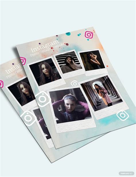 Instagram Photo Collage Template Download In Word Psd
