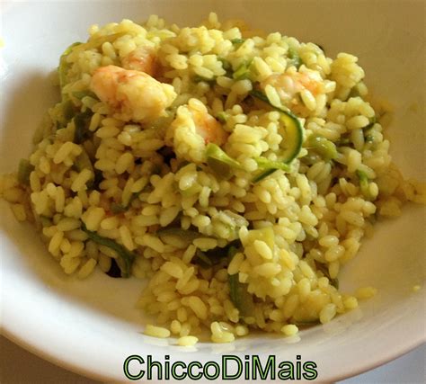 Riso con gamberi e verdure (ricetta orientale)