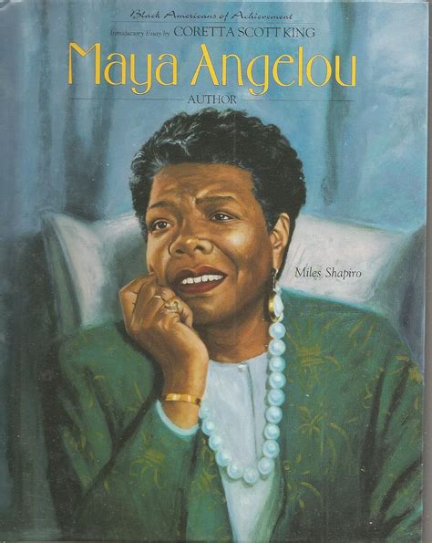 Maya Angelou Black Americans Of By Shapiro Miles