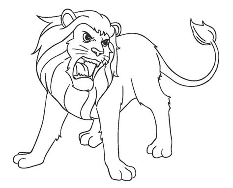 Wise Lion Coloring Page Free Printable Coloring Pages For Kids