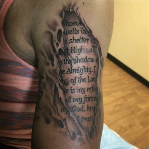 The bible verse tattoo in a cross on the chest. 75 Best Bible Verses Tattoo Designs - Holy Spirits (2019)