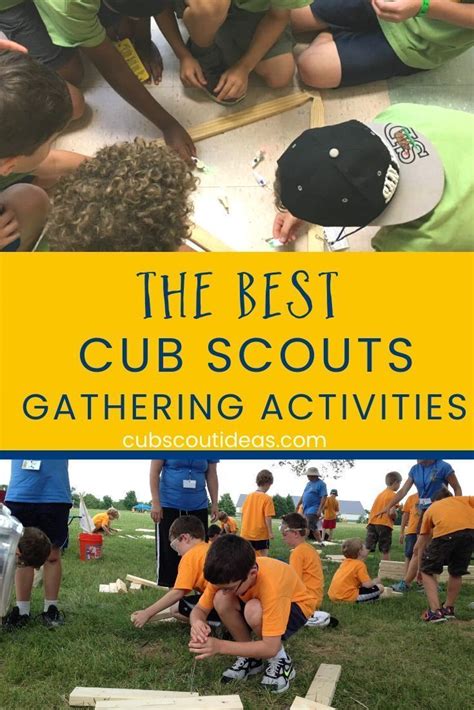 Bear Scout Activities Day Camp Activities Meeting Activities