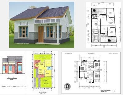 Hitung biaya bahan rumah minimalis 6x10 (volume bahan). sketsa rumah minimalis 3 kamar tidur