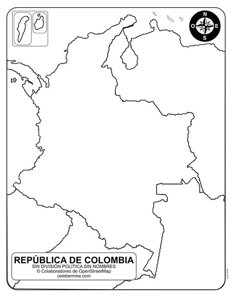 Croquis Del Mapa Politico De Colombia Sin Nombres Images And Photos