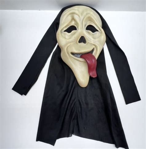 Vintage Scream Ghost Face Wassup Tongue Mask Easter Unlimited Scary