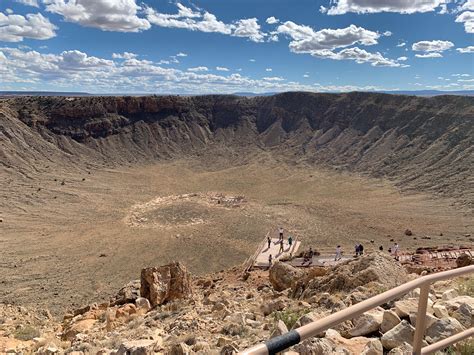 1 Mile Long Meteor Crater In Flagstaff Az Pics