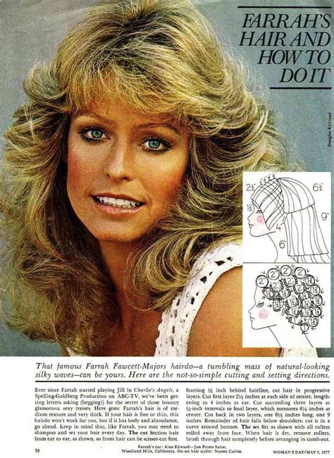 Farrah Fawcett Hair Tutorial Wavy Haircut