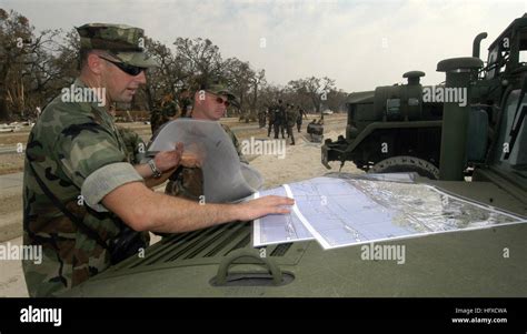 050904 N 6204k 029 Biloxi Miss Sept 4 2005 Us Navy Seabees Plan Their Routes As They