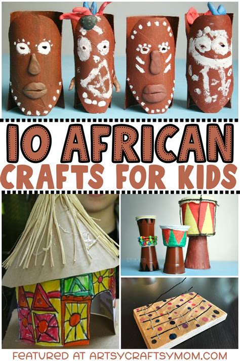 10 Traditional African Crafts For Kids To Make African Crafts Crafts