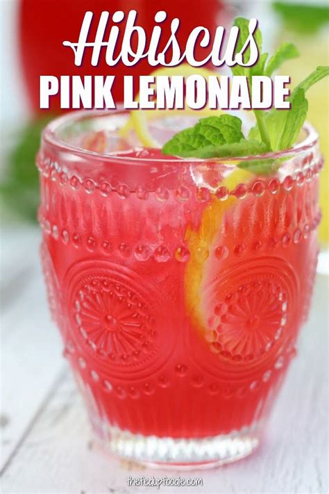 Learn How To Make Gorgeous And Refreshing Hibiscus Pink Lemonade Wi