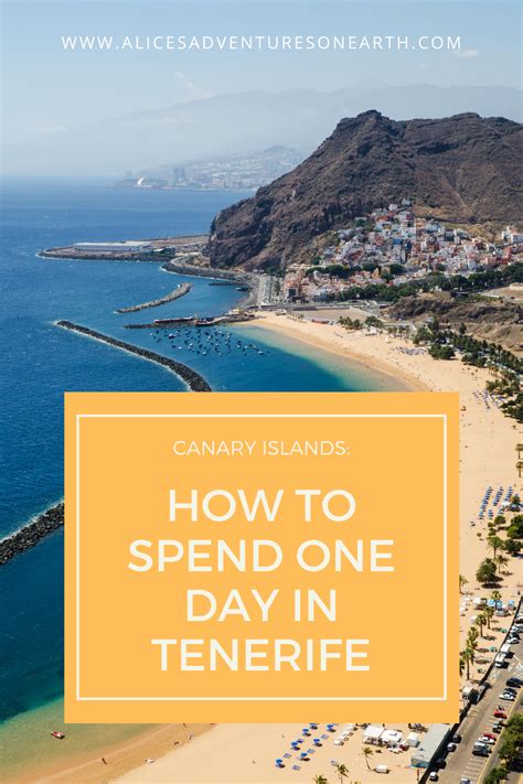 How To Spend One Day In Tenerife Adventure Tourism Tenerife Relaxing Travel