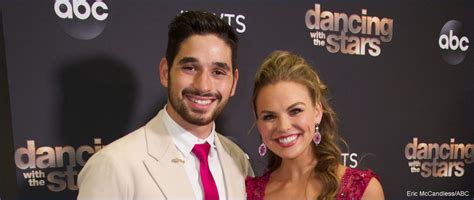 Dancing With The Stars Couple Hannah Brown And Alan Bersten Address