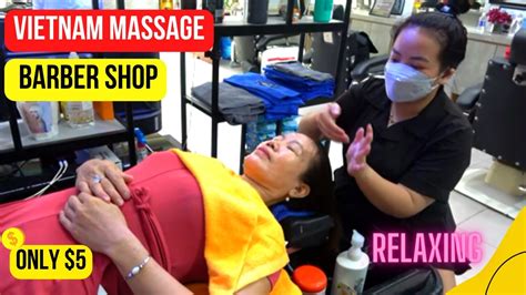 [asmr] massage barbershop in vietnam relaxing massage for deep sleep for only 5 so