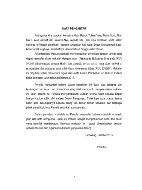 Ucapan Terima Kasih Dalam Kata Pengantar Skripsi Kumpulan Berbagai