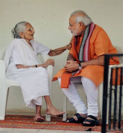 Narendra Modi Turns 64 Meets Mother In Gandhinagar Picture Gallery