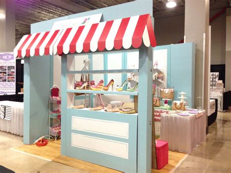 Vintage Bakery Booth Made Of Cardboard For Shoe Bakeryfun And Colorful