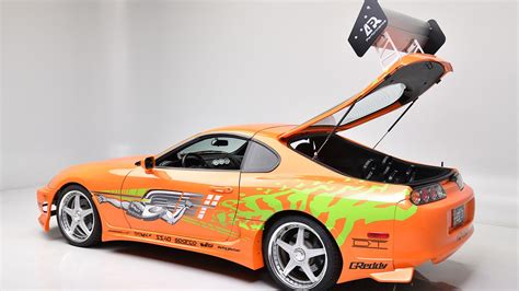 Paul Walkers ‘fast And Furious Toyota Supra Up For Auction Fox News