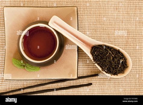Tea Still Life Stock Photo Alamy