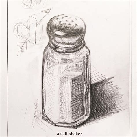 35 Salt And Pepper Shakers Drawing Easy