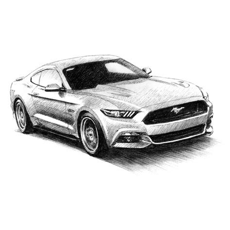 My Drawing Of The 2015 Ford Mustang Gt Autos