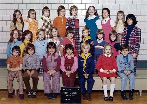 West Liberty School 4th5th Grade Class 197374