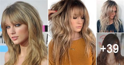 42 Cute And Effortless Long Layered Haircuts With Bangs