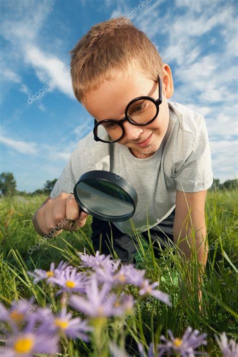 Child Observing Nature — Stock Photo © Tiplyashina 18781165