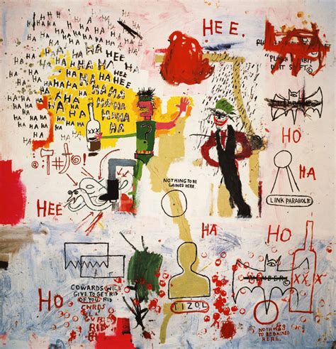 Riddle Me This Batman Jean Michel Basquiat