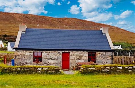 A holiday rental in ireland is the best way to respect the rules of social distancing during the coronavirus epidemic this summer. The Old Beach Cottage, Achill Island Has DVD Player and ...
