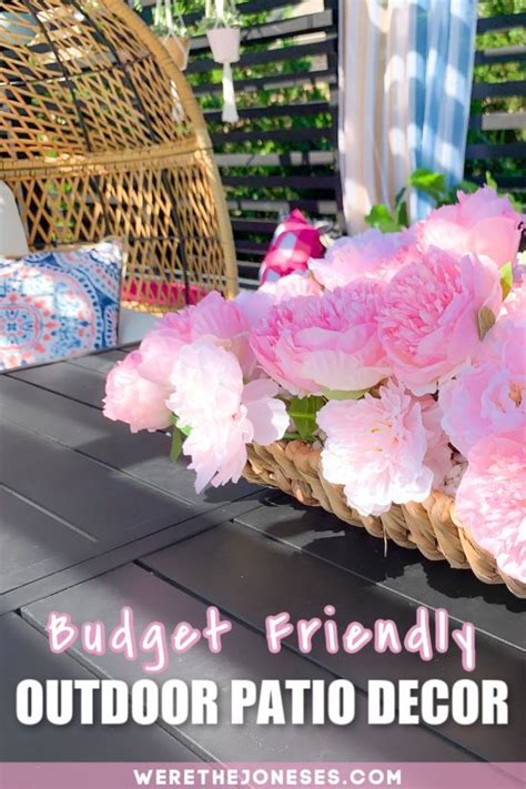 As long as you decorate and arrange them beautifully, it will make your patio stands out. Outdoor Patio Decor That's Budget Friendly & Trendy! » We ...