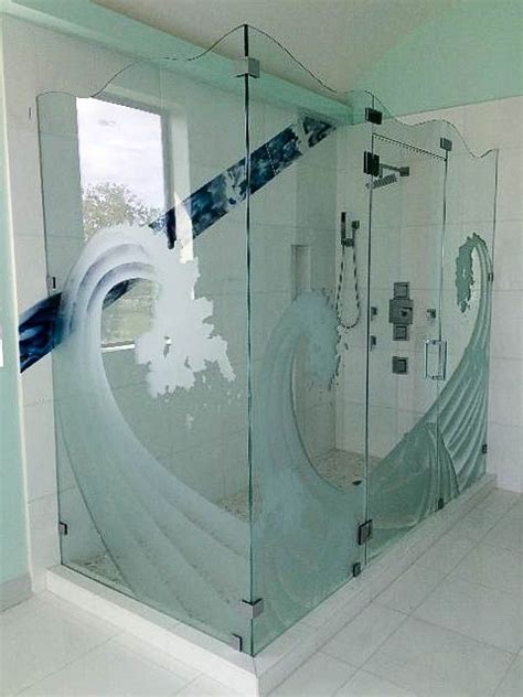 custom shower doors by art glass by wells custom shower doors